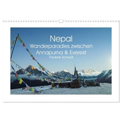 Nepal - Wanderparadies zwischen Annapurna & Everest (Wandkalender 2026 DIN A3 quer), CALVENDO Monatskalender