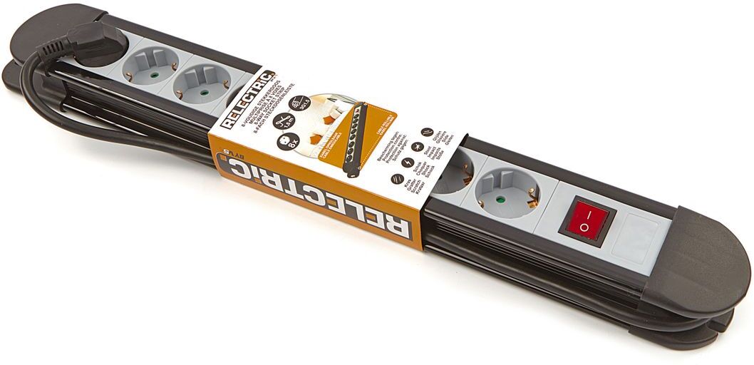 Relectric Multipresa 8 Posti Con Cavo Da 1,5 Metri 3 x 1,5 mm
