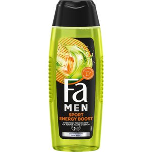 Fa Duschgel Men Sport Energy Boost 3in1, für Männer, Flasche, 250 ml