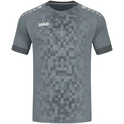 JAKO Pixel kurzarm Trikot Herren 840 - steingrau XXL