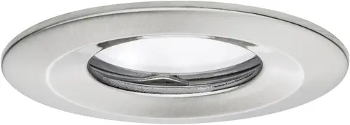 Paulmann Coin Slim LED-Bad-Einbauleuchte 6W IP65 Eisen (gebürstet)
