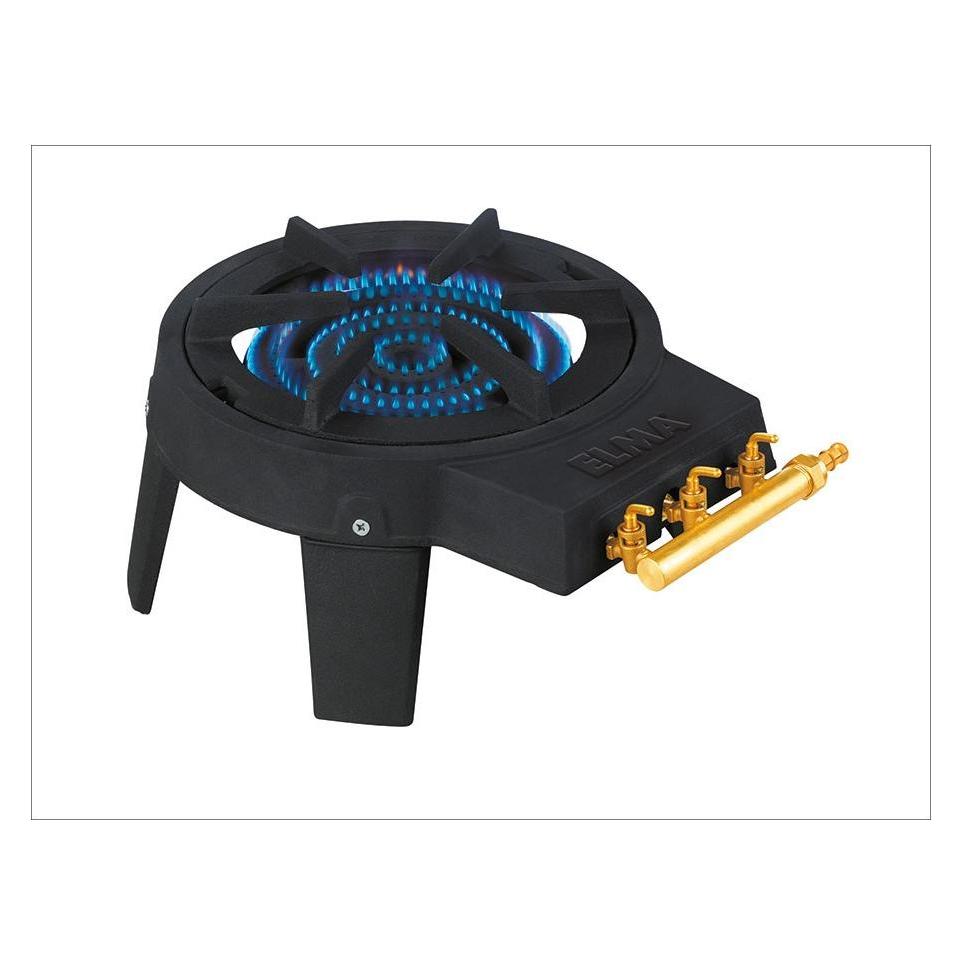 Elma Cast iron gas stove triple valve, 9 kw, classic, 40 x 30 x 19 cm (66920620)
