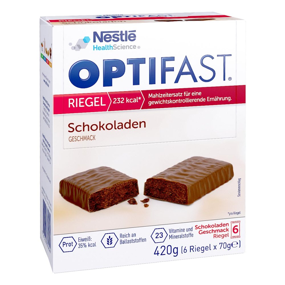 Nestle Health Science (Deutschland) GmbH Optifast Riegel Schokolade 11526136