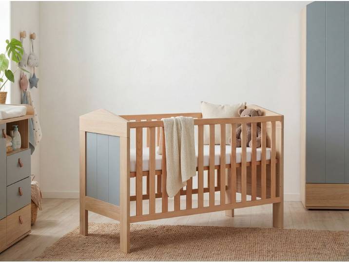 arthur berndt Babybett Roofy, Mitwachsend, 4x höhenverstellbar, Made in Germany