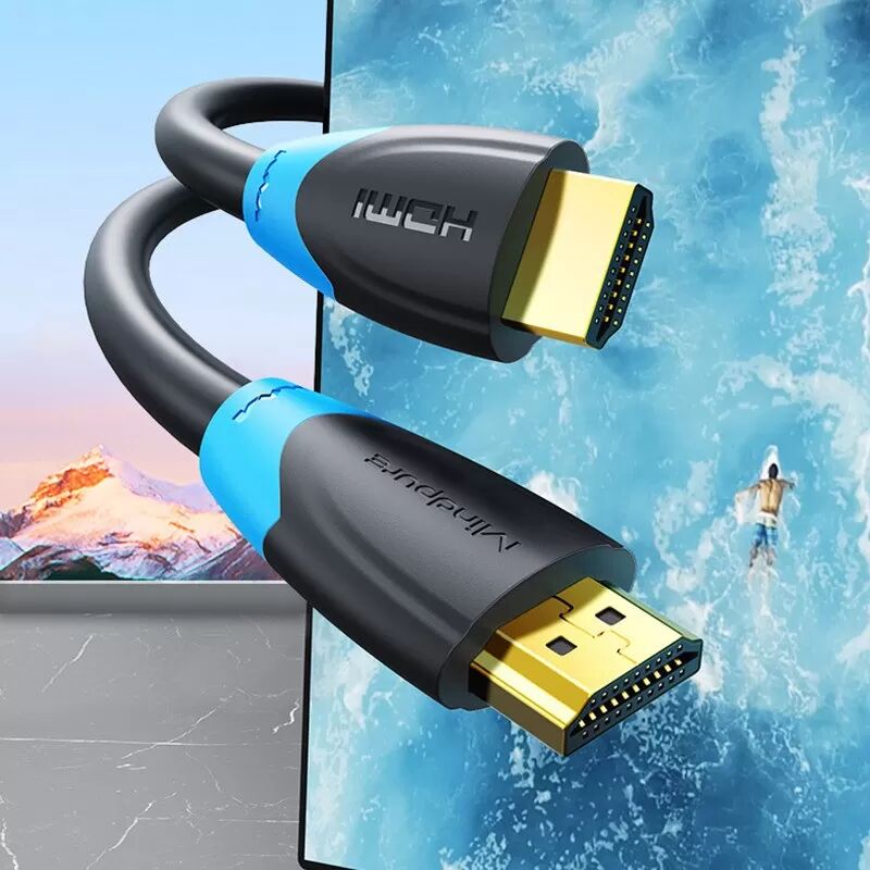 INF Hochwertiges HDMI-Kabel – 4K UHD, ideal für TV, PC & Gaming 0,5 m