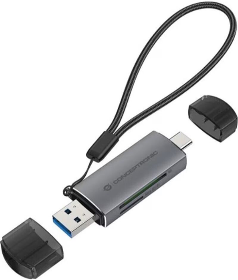Conceptronic Lector De Tarjetas Externo Usb Tipo A - C Talla Única Unisex