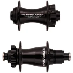 CHRIS KING Naben Set MTB Gen 4 Edelstahl 6-Loch | Boost | Freilauf SRA