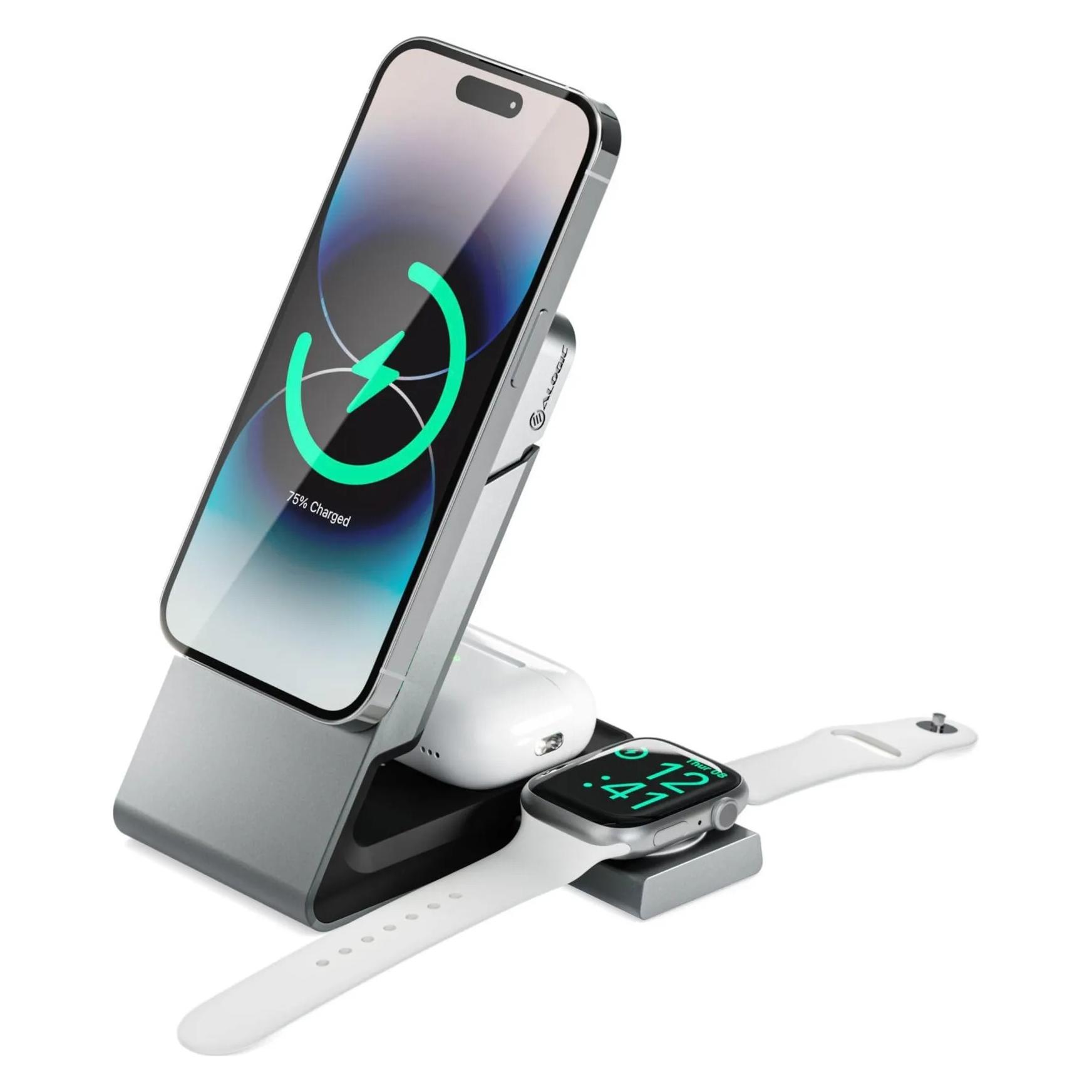 Alogic MATRIX+ 3-IN-1 MAGNETIC (15 W) (MSPBDDAWC-G)