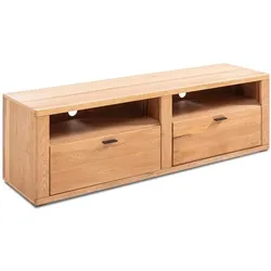TV-Lowboard Graz Holz Braun Eiche