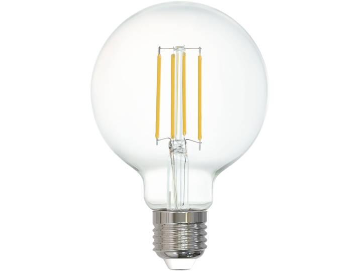 Eglo Leuchtmittel LEDE27 Glas E27 6 W - Farbe: transparent - LED - Lichtfarbe: Extra warmweiss- LED Leuchtmittel