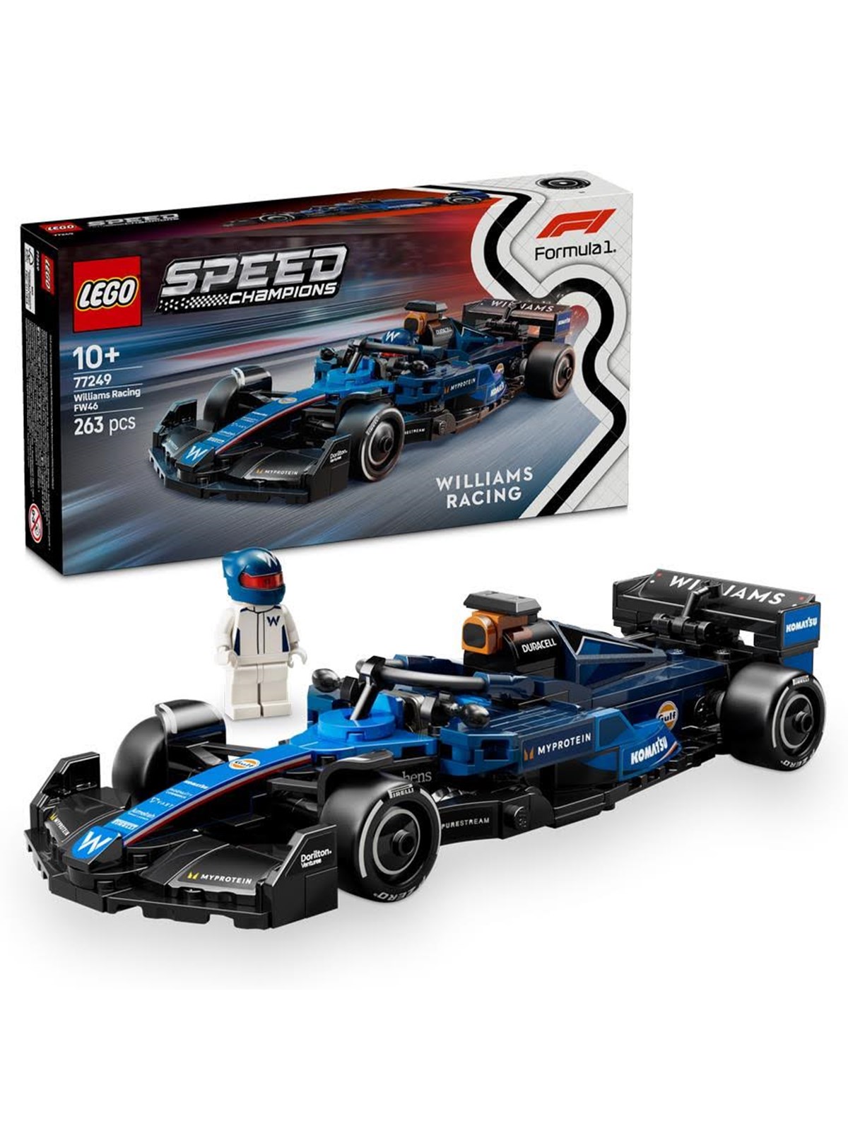 LEGO Speed Champions 77249 Williams Racing FW46 F1 Rennauto