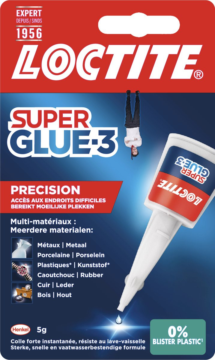 Loctite Precision Universele Secondenlijm - Extreem Sterke Superlijm voor Precisiewerk - 5 gram