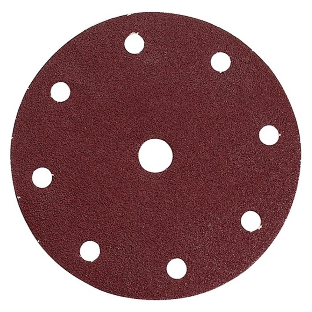 Makita Schleifpapier Klett 150 mm (8+1 Löcher) Körnung 180, 50 Stück (P-32633)