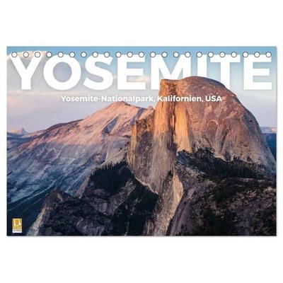 Yosemite - Nationalpark (Tischkalender 2027 DIN A5 quer), CALVENDO Monatskalender
