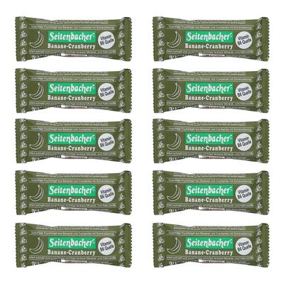 Seitenbacher Banane-Cranberry Riegel 10er-Pack 10x50 g