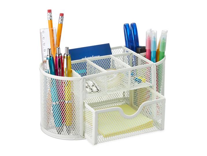 Stiftehalter Schreibtisch Weiss