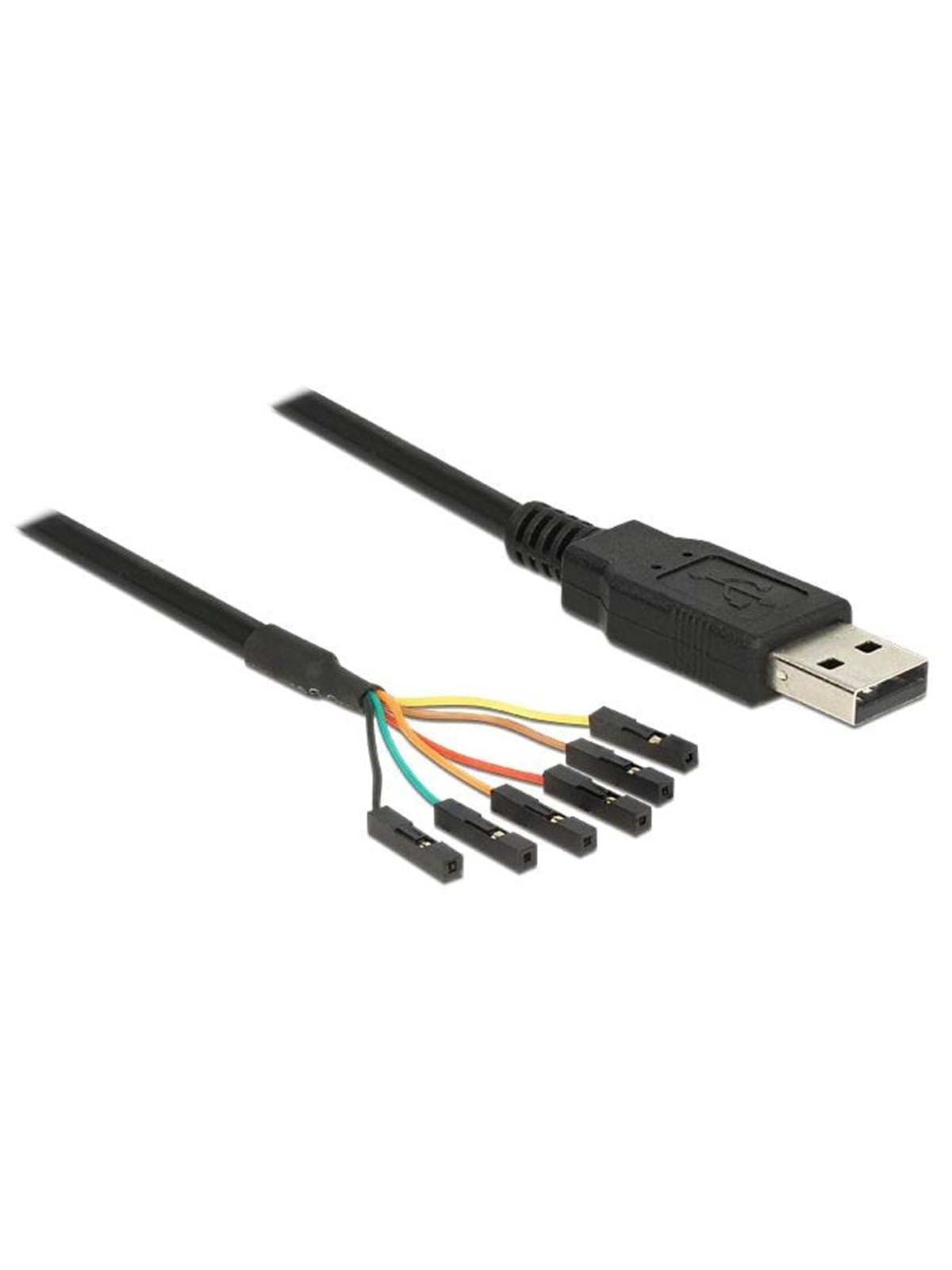 DeLOCK Converter USB 2.0 > Serial-TTL 6 pin pin header connector individually 1.8 m (5 V)