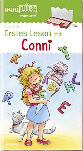 Wibke Bierwald - miniLÜK-Übungshefte: miniLÜK: Vorschule/1. Klasse: Erstes Lesen mit Conni (miniLÜK-Übungshefte: Vorschule) - Preis vom 14.10.2026 23:07:16 h