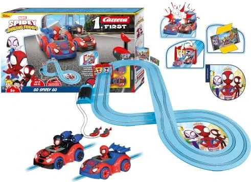 Carrera First First Race Track - Marvel Spidey