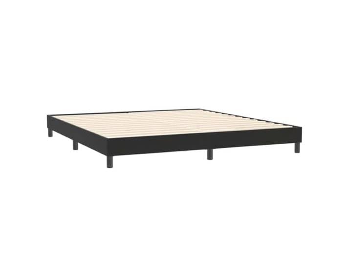 PUGYNBK Bettgestell aus schwarzem Samt, 200 x 210 cm Lattenrost, stabile Füße, ohne Matratze, für Schlafzimmer