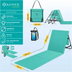 Kesser, Liegestuhl, Strandmatte (180 cm)