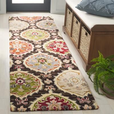 SAFAVIEH Handmade Heritage Edwine Traditional Wool Rug