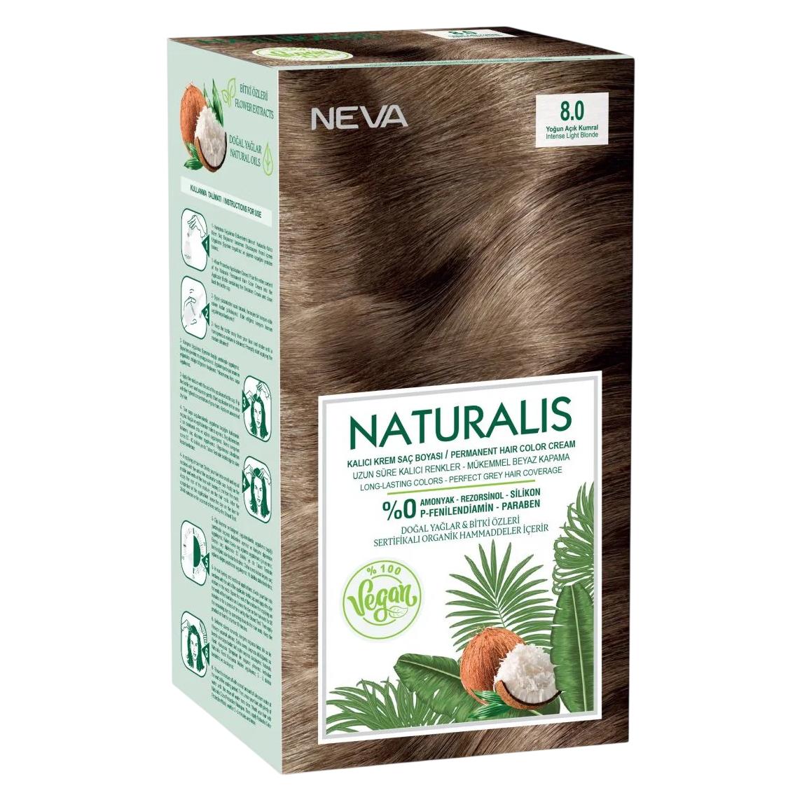 Neva Naturalis Permanente Haarfarbe, 7.0 Intensives Blond, 150 ml (7.0) (74848007)