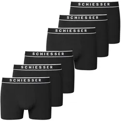 Schiesser Herren Retro Boxer 95/5 Cotton 6er Pack
