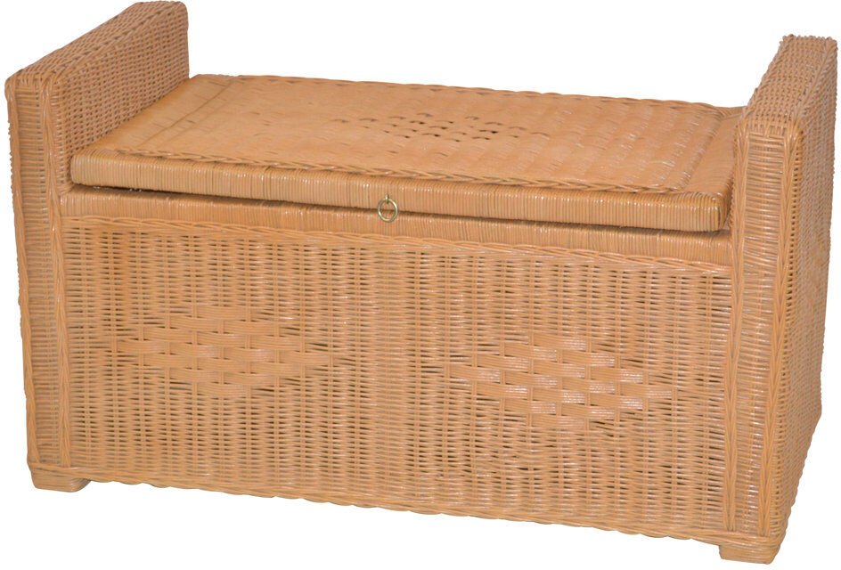 Breakwater Bay Truhe Woodfin Tan 51cm H X 90cm W X 45cm D