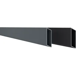Fiberdeck BOSTON Alu Rhombus profil 21x75mm L-178cm RAL9005