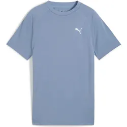 Puma, Jungen, Sportshirt, EVOSTRIPE Tee B (152), Blau