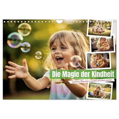Die Magie der Kindheit (Wandkalender 2027 DIN A4 quer), CALVENDO Monatskalender