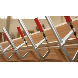 Bessey Ganzstahl-Schraubzwinge classiX GS Holzgriff - GS100