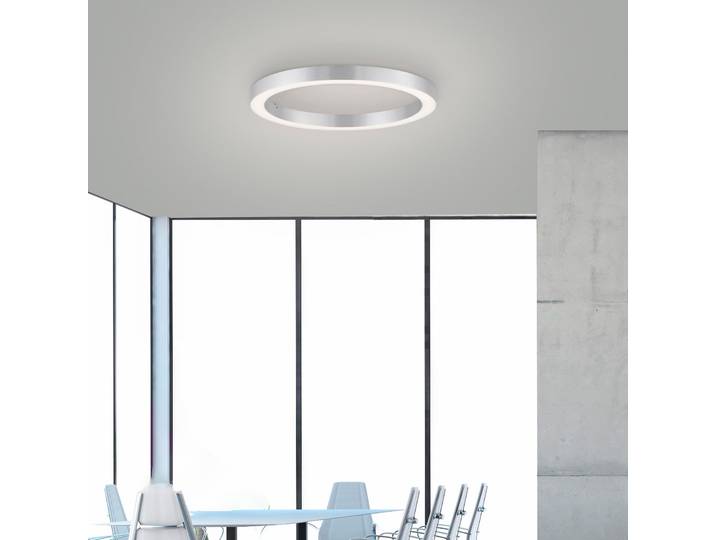 Plafonnier LED Lines Round, couleur diamant, Ø 50 cm, CCT - PURE PURE Lines Round - Salon / séjour - Moderne - Métal - Rond