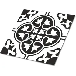FLIESENAUFKLEBER 9 Stück 30x30 cm selbstklebend Blumenornament
