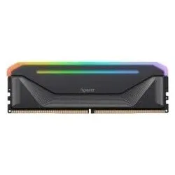 Apacer 16 GB DDR5-RAM PC6000 OC Nox RGB CL38 (2x16) (1 x 16GB, 5600 MHz, DDR5-RAM, DIMM), RAM, Schwarz