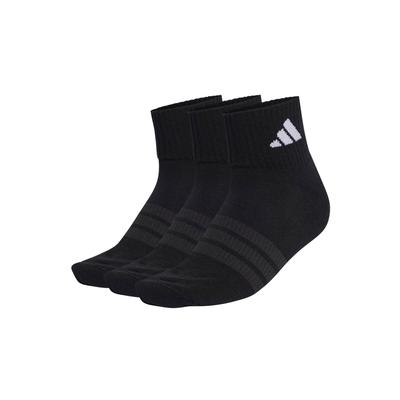 Kurzsocken ADIDAS ORIGINALS "Socken Cushioned Sportswear Ankle Socks 3er Pack", Herren, Gr. 46-48, schwarz, Obermaterial: 57% Baumwolle CO. 40% Polyester PES. 2% Elasthan EL. 1% Polyamid PA., Socken
