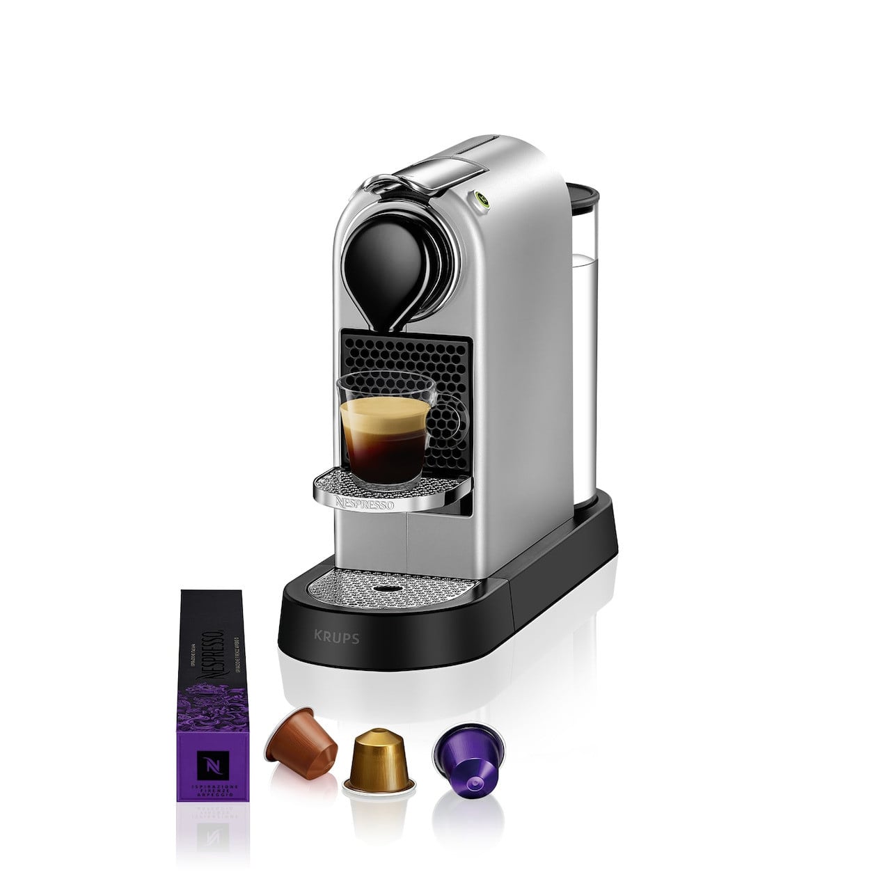 Krups Nespresso XN741B Nespresso Original Koffiemachine - Zilver