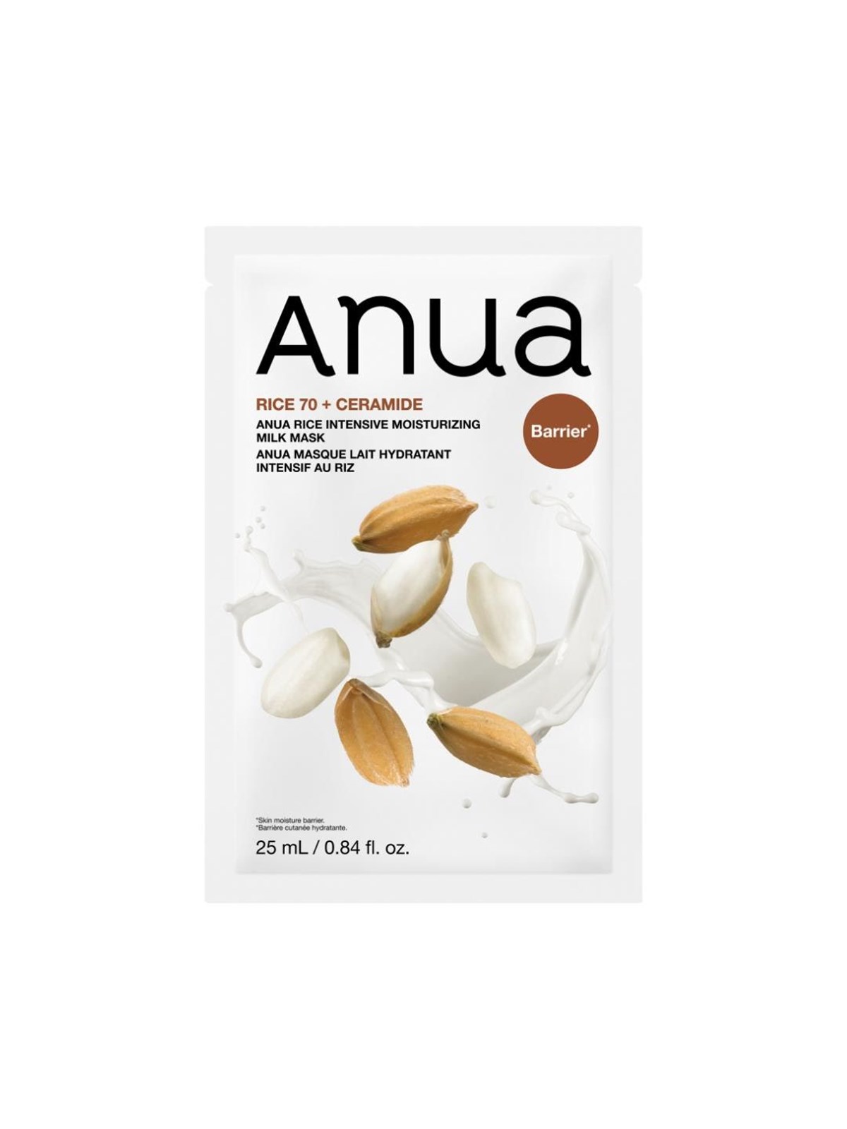 Anua Rice 70+ Intensive Moisturizing Milk Mask 25 ml