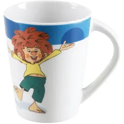 6er-Set CreaTable Kaffeebecher Pumuckl 300 ml Porzellan Bunt