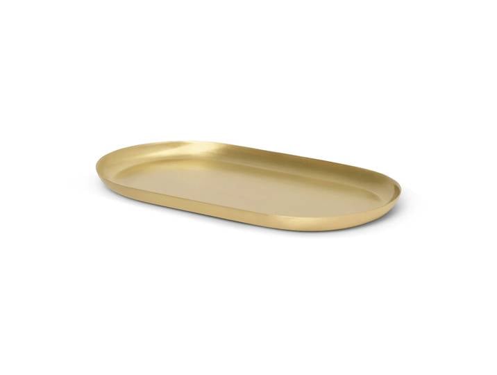 Ferm Living Plateau Basho 9x18 cm Laiton