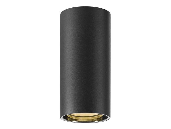 ASTO TUBE\, plafonnier apparent\, cylindrique\, GU10\, 1x max. 10 W\, noir