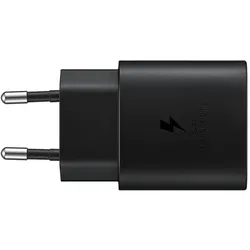 Samsung EP-TA800 25W USB-C Schnellladegerät, schwarz