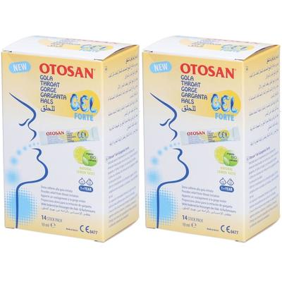 Otosan Hals- und Rachengel Forte 2x 2x14x10 ml Gel