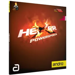 andro Belag Hexer Powersponge rot 1,7 - rot 1,7