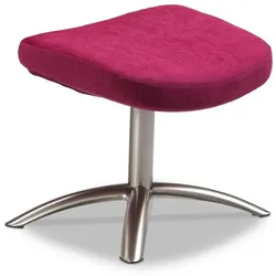 Conform Hocker Joy matt verzinkt Stoff Rasberry