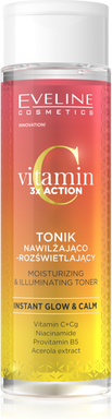 Eveline Vitamin 3x Action Instant Glow & Calm 200 ml
