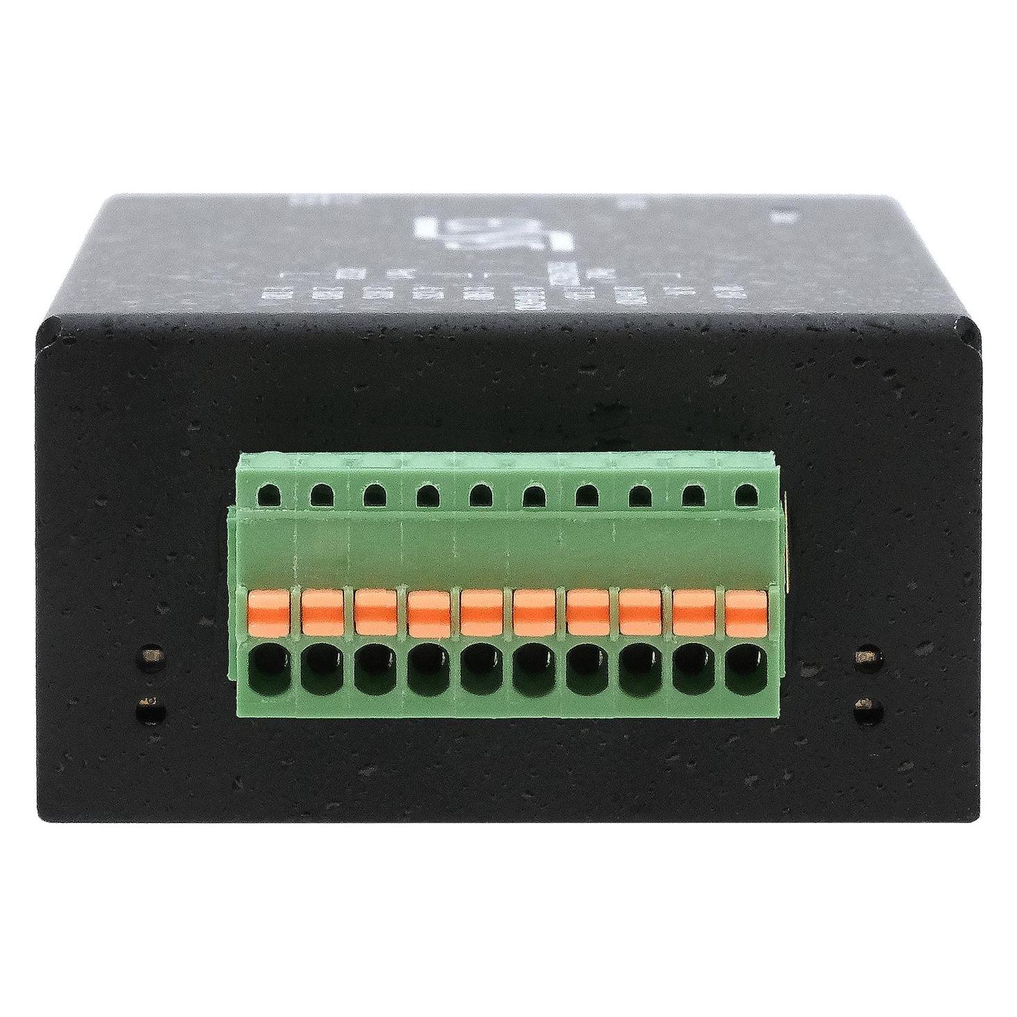 Exsys Ethernet zu 1x RS-232/422/485 PoE inkl.DIN-Rail Kit,Wandmontagehalter. (EX-6131-2POE)