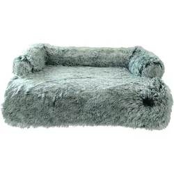 NOBBY Sofamatte eckig NURU Sofamatte eckig NURU grau 91 x 74 x 10 cm