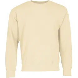 Fruit of the Loom CLASSIC SET-IN SWEAT Herren Sweatshirt mit angesetzten Ärmeln, natur, S
